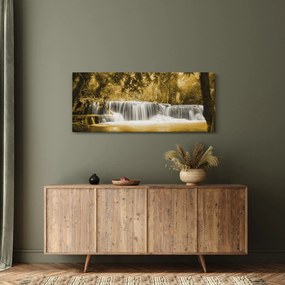 Tablou - Cascadă, de epocă (120x50 cm)