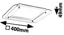 Rabalux 3489 - Plafonieră LORNA LED/18W/230V