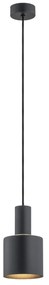 Pendul, Lustra suspendata design minimalist SINES 12cm, negru