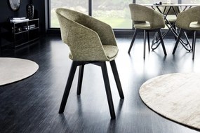 Set 2 scaune design scandinav Nordic Star verde