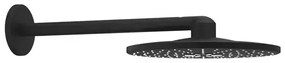 Palarie si brat de dus Grohe Rainshower SmartActive 310 negru mat 2 functii