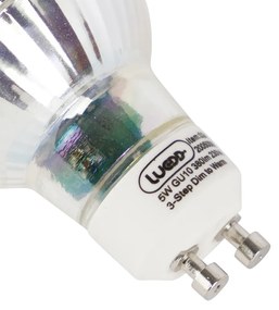 Set de 6 lămpi LED GU10 cu dim la încălzire în 3 trepte 5W 380 lm 2000-2700K