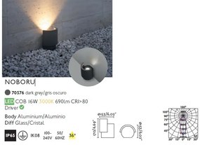 Proiector LED exterior iluminat arhitectural fatade cladiri IP65 NOBORU