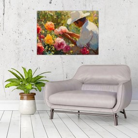 Tablou - Grădinar (70x50 cm)