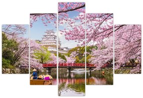 Tablou cu cireș japonez (150x105 cm)