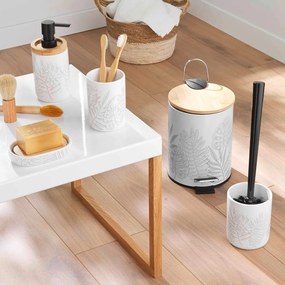 Suport pentru periuța de dinți alb din ceramică Amber – douceur d'intérieur