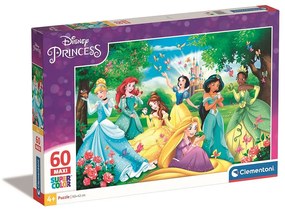 Prințesele Disney Magical Companions Puzzle maxi Clementoni de 60 de piese