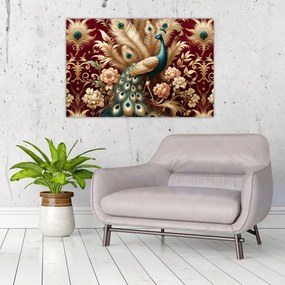 Tablou – Păun elegant (90x60 cm)