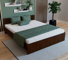 Pat Remi, 200 x 160 cm, saltea spuma inclusa, Wenge