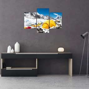 Tablou - Camping la munte (90x60 cm)