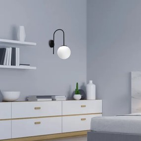 Lampă de perete CAMBRIDGE 1xE14/60W/230V neagră