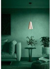 Lustră pe cablu Eglo 390363 TOLLERIC 1xE27/40W/230V bej