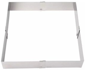 Forma de copt Kinghoff KH 1906, Reglabila 15,5-28 cm, Otel inoxidabil, Argintiu