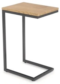 Masă de cafea AURIA, stejar/negru