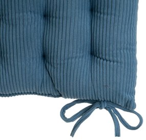 Pernă de scaun din catifea reiată 40x40 cm Merely – Casa Selección