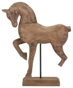 Statuetă din lemn Horse – Light &amp; Living