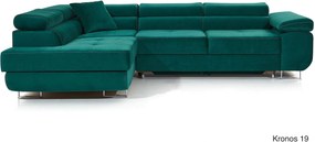 Colțar lemn masiv Extensibil Amina 275x202cm Ladă Depozitare Personalizabil - Monolith 09/ Monolith 29