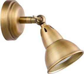 Där Lighting NAT0742 - Aplică de perete tip spot NATHANIEL 1xGU10/11W/230V alamă