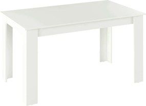 Masa GENERAL NEW, alb, DTD laminat, 140x80x75 cm