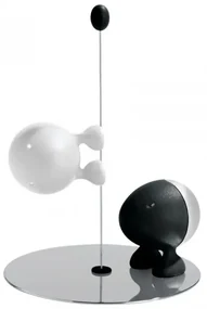 Solniță și piperniță Lilliput, diam. 11 cm - Alessi