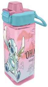 Disney Lilo și Stitch Cheeky sticlă pătrată din plastic 500 ml
