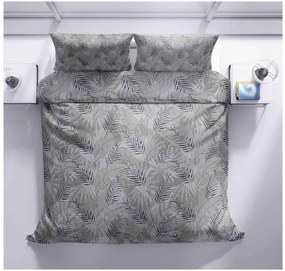 Lenjerie de pat din crep FLOERIUM gri Dimensiune lenjerie de pat: 70 x 90 cm | 140 x 200 cm