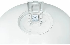 Plafonieră de exterior LED VISTA cu senzor, 15W/230V, Ø 26 cm, IP54, albă