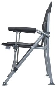 Scaun camping pliabil negru