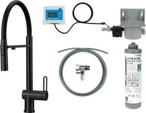 Magnetic Baterie pentru bucătărie, cu kit de filtrare a apei, cu pipă elastică BRMFN75M