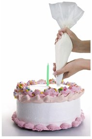 Pungă pentru decorat prăjituri 20 buc. din plastic – Metaltex