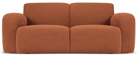 Canapea maro cu tapițerie din stofă bouclé 170 cm Molino – Micadoni Home