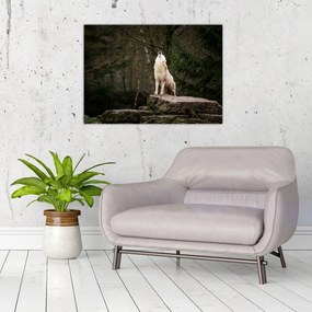 Tablou - Urletul lupului (70x50 cm)