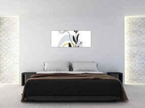 Tablou - Flori într-o vază N⁰1 (120x50 cm)