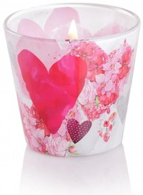 Lumanare parfumata Flowers Hearts 115g
