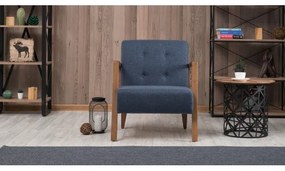 Fotoliu PUKI albastru