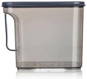 Banquet Cutie de depozitare cu mâner ZOYA 2,75 l,fumurie, 2,75 l