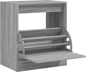 vidaXL Pantofar, gri sonoma, 60x42x69 cm, lemn prelucrat