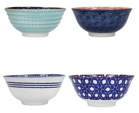 Set de 4 boluri ceramice Kitchen Craft, ø 16,5 cm