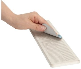 Scurgător de vase bej din diatomit 30x8 cm Damon – Wenko