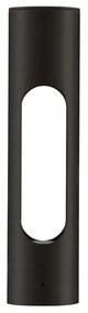 Stalp LED mic pentru exterior design modern IP65 Ellery negru