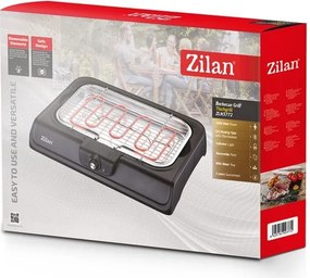Gratar electric ZİLAN ZLN3772,2000 W, termostat reglabil