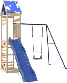 vidaXL Set de joacă pentru exterior, lemn masiv de pin