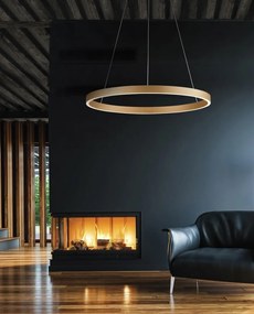 Lustra LED XXL suspendata design modern ANDREA 120 3000K DIMM GO