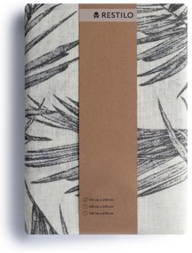 Draperie gri/crem 135x250 cm Palmera – Restilo