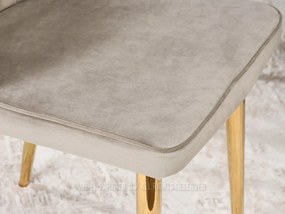 Scaun Greta K (bej + auriu). 1111058