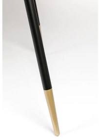 Masă de dining cu blat cu aspect de lemn de frasin 90x180 cm Denise – White Label