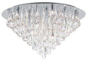 Lustra aplicata cristal K9 design elegant CELESTE D-75 crom