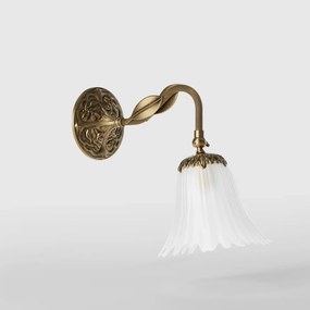 Aplica de perete din alama cu detalii gravate Dalida