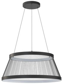 Lustră LED dimabilă Zuma Line MD3328-2M-3BT BALL LED/53W/230V 2700-6000K negru + telecomandă