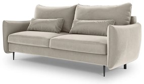 Canapea extensibilă cu spațiu de depozitare Cosmopolitan Design Vermont, bej
